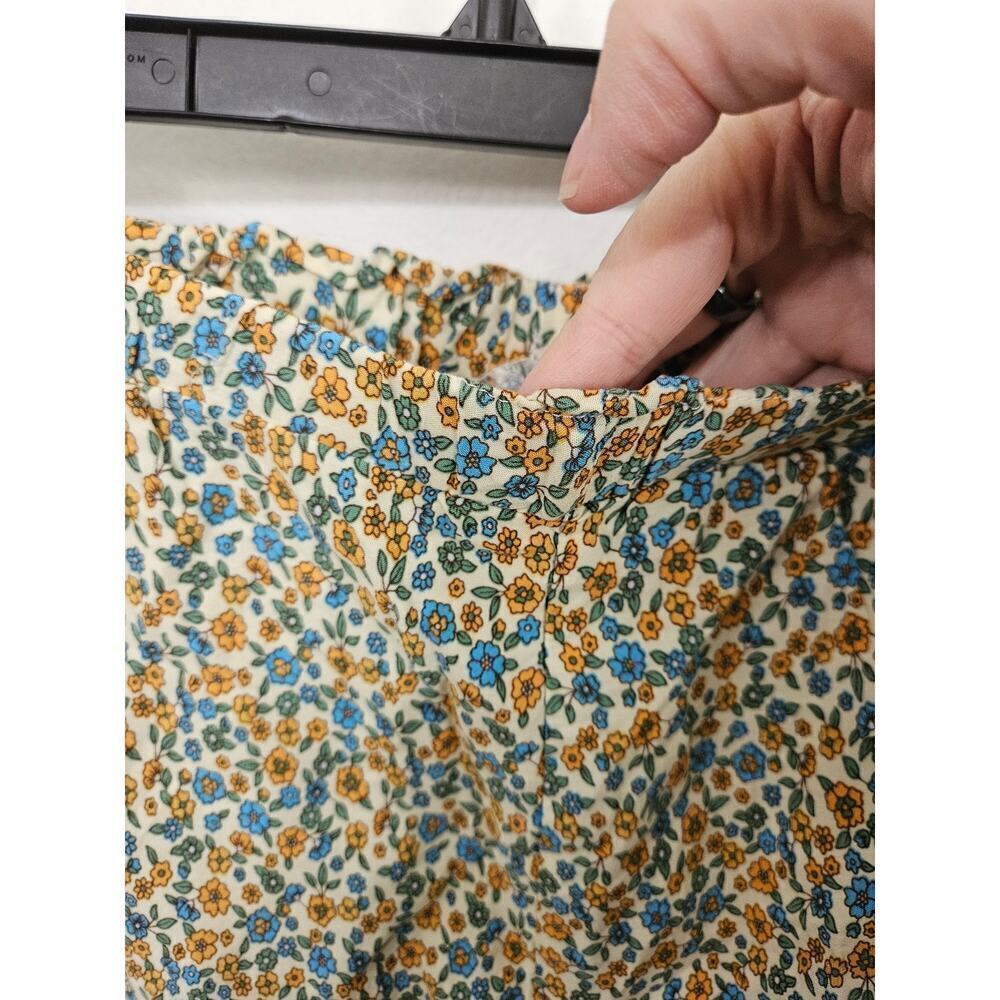 Cupshe Women's Ditsy Floral Flared Shorts Elastic Waist Size X-Large - Picture 5 of 6